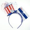 Way To Celebrate Americana Uncle Sam Hat Headband, 1 Piece