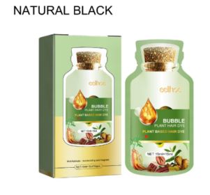 Gentle Plant Lazy Bubble Hairdressing Agent (Option: Black2-2PCS)