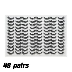 3D False Eyelashes Are Multi-layered, Realistic, Soft And Comfortable (Color: Black)