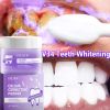 Purple Teeth Whitening Powder Remove Plaque Stains Cleaning Oral Hygiene Bleaching Dental Tools Fresh Breath Brighten Tooth Care