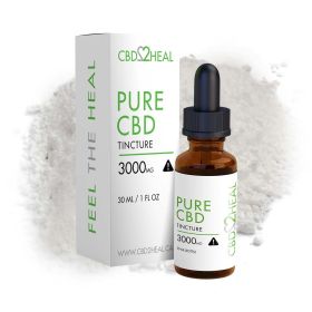 Pure CBD Oil Tincture (CBD2HEAL) (Dosages: 3000mg)